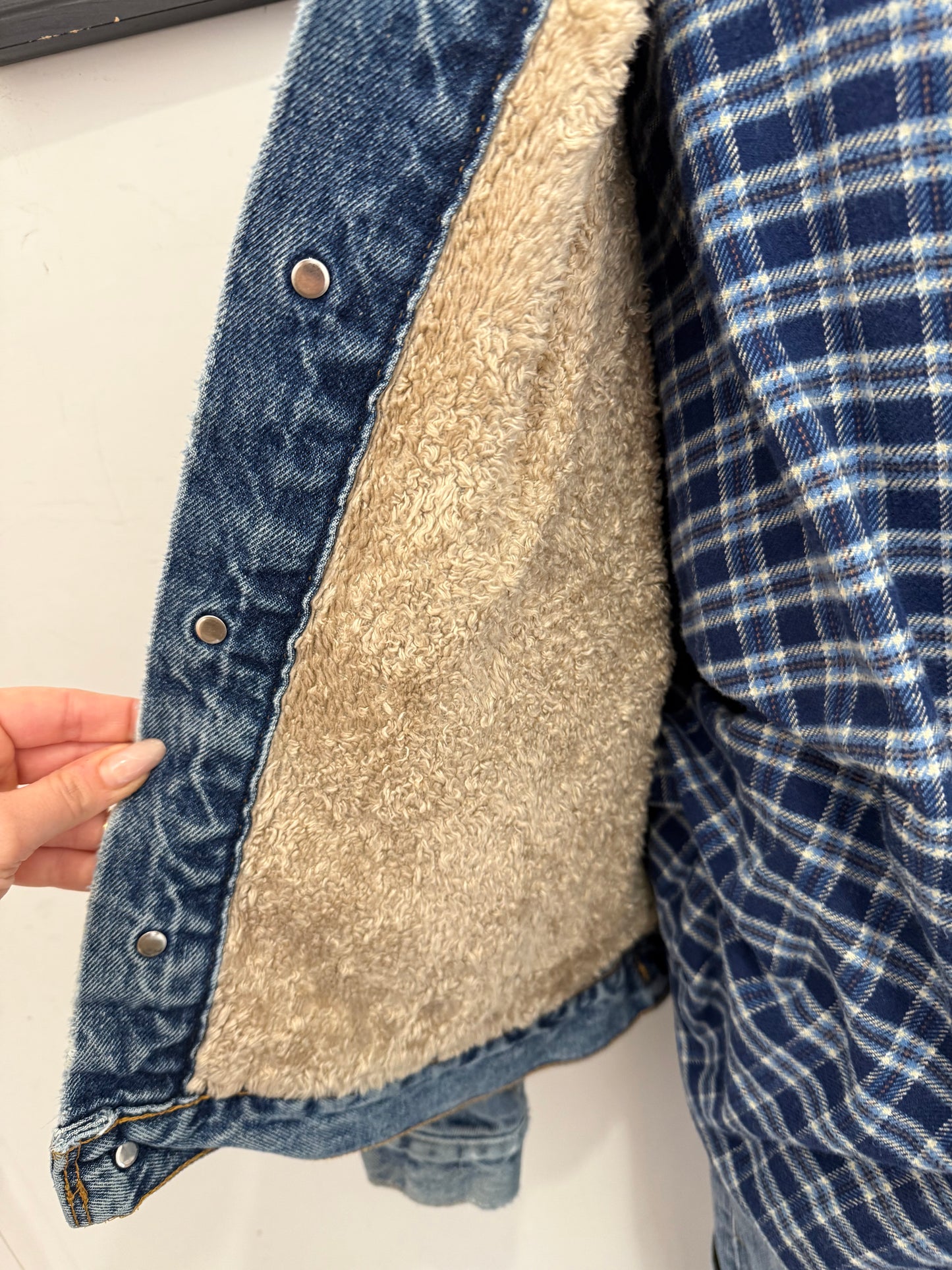 Giacca Levis in Denim imbottita unisex