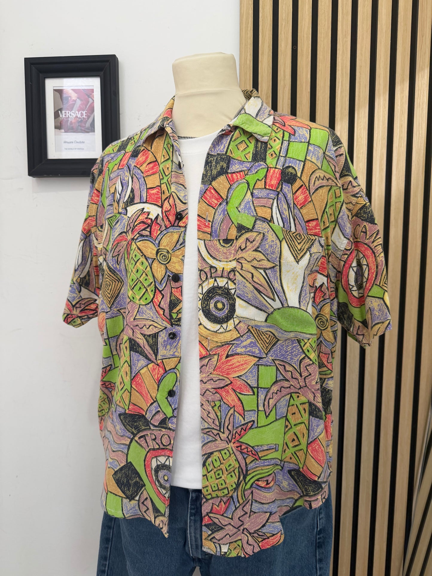 Camicia Vintage a fantasia S