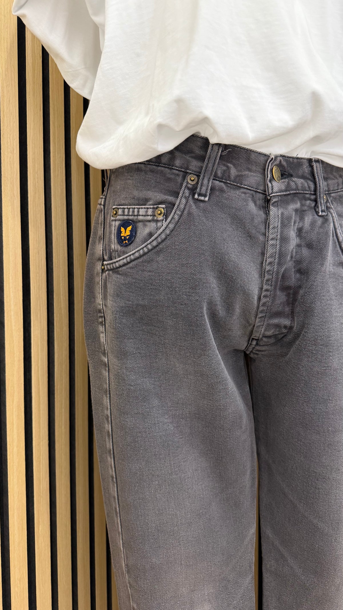 Jeans Avirex USA Vintage Taglia W31 Denim Grigio tg 44 ita