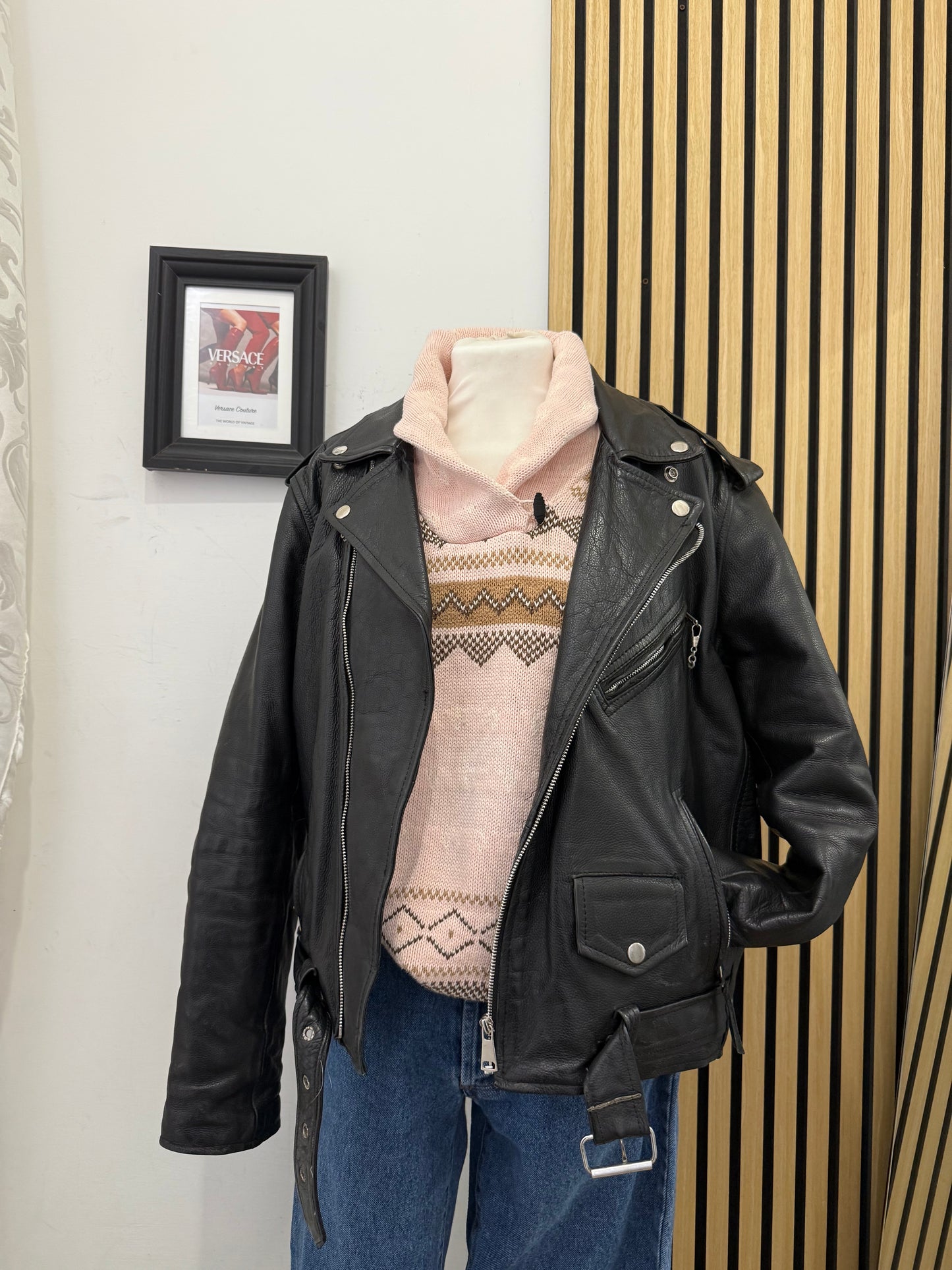 Chiodo in vera pelle