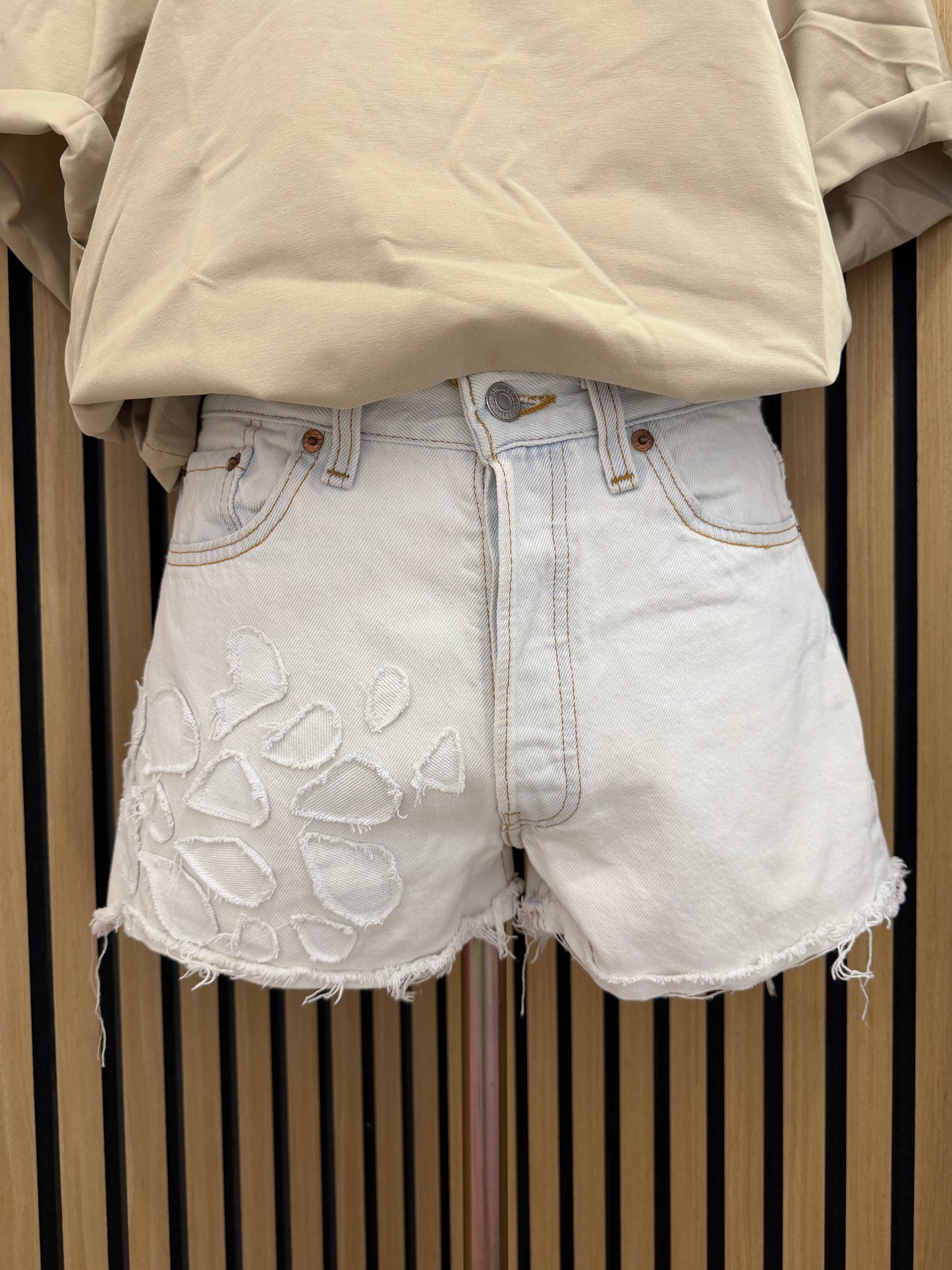 Shorts in Denim Levi's Custom tg. 38-40 ita