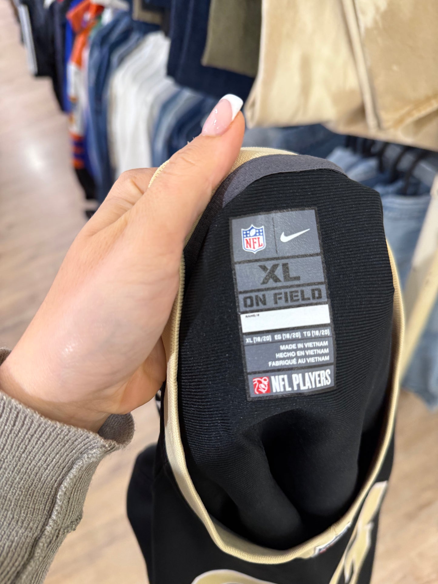 ⚜️ Maglia NFL Nike “Game Jersey” – New Orleans Saints #23