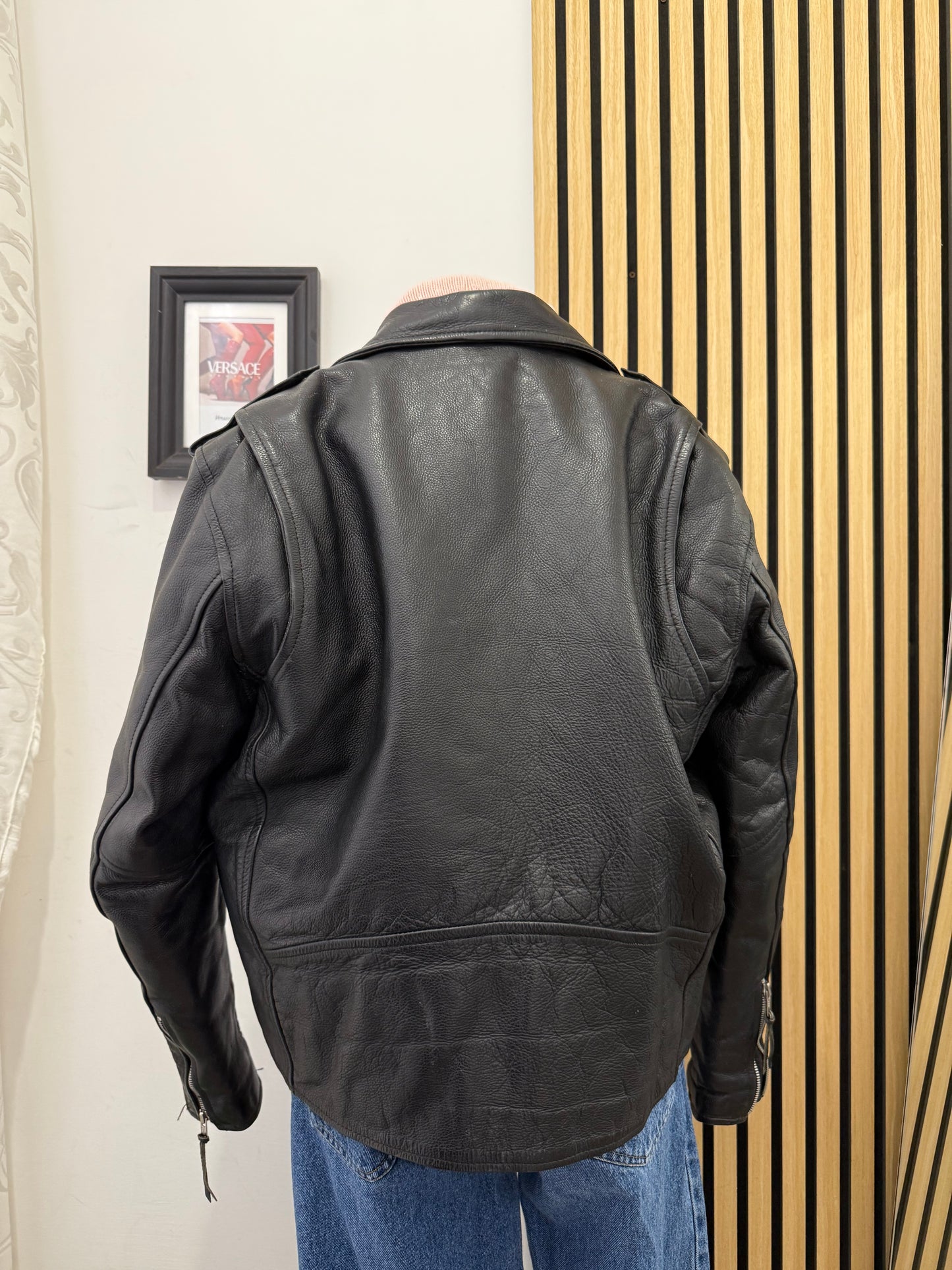 Chiodo in vera pelle