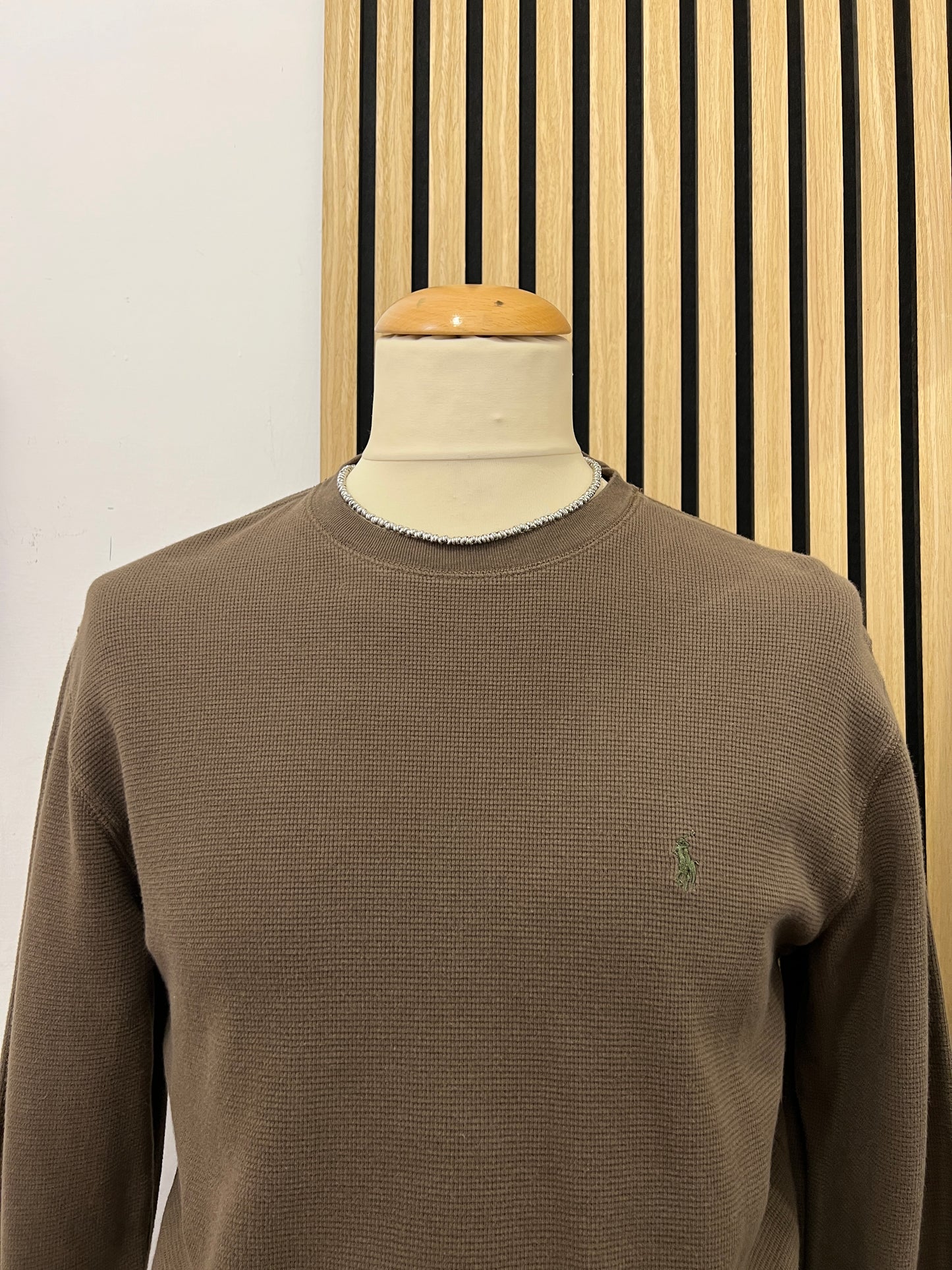 Maglia Waffle Knit Polo Ralph Lauren – Taglia M