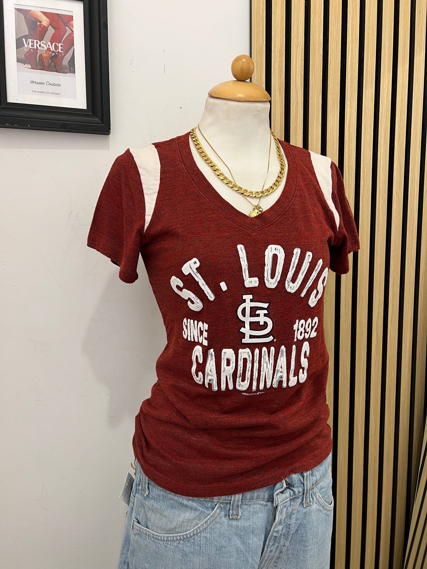 T-shirt Vintage St. Louis Cardinals – Genuine Merchandise