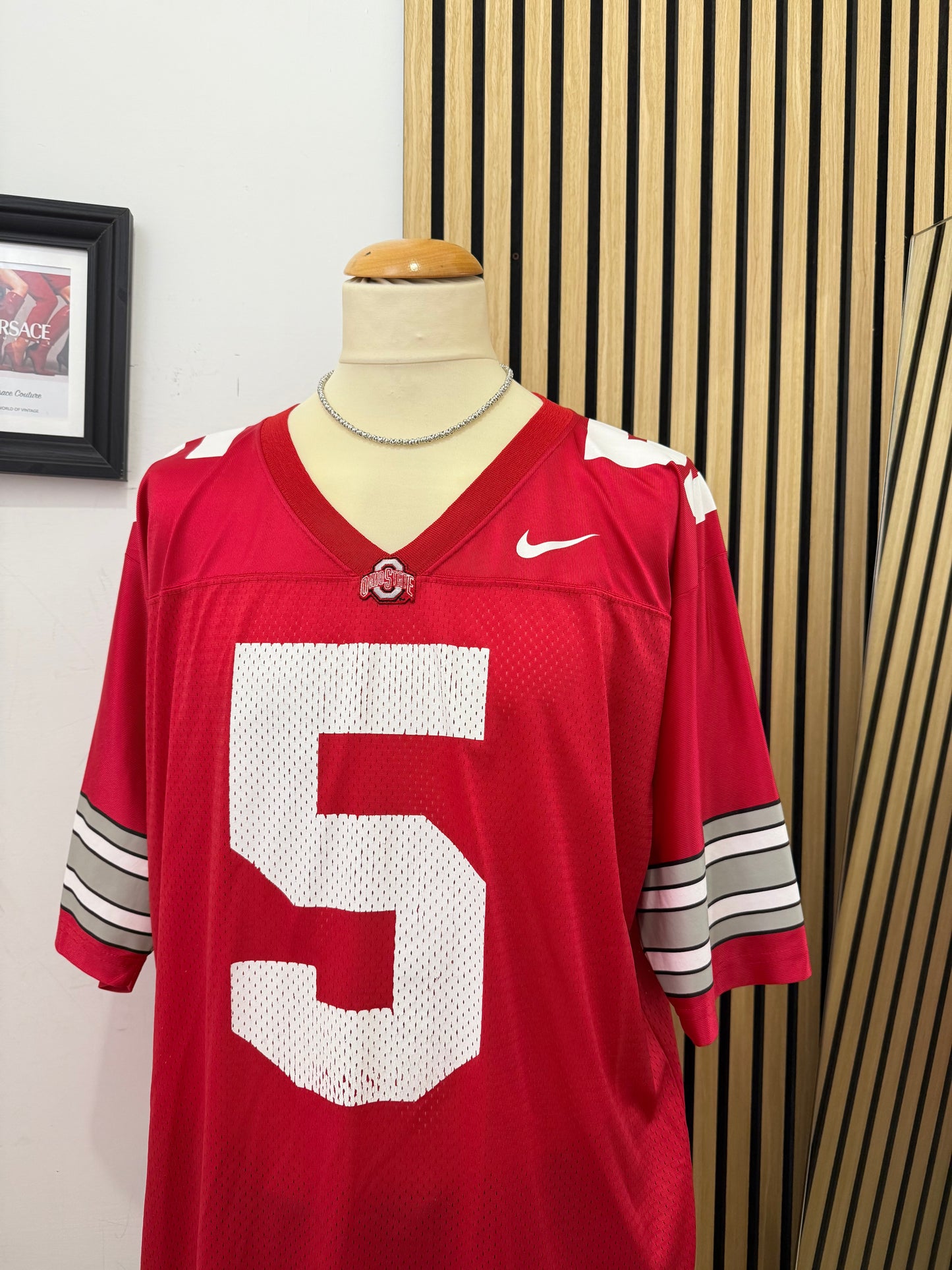 Nike Jersey “Ohio State Buckeyes #5” – Rosso – Anni 2010