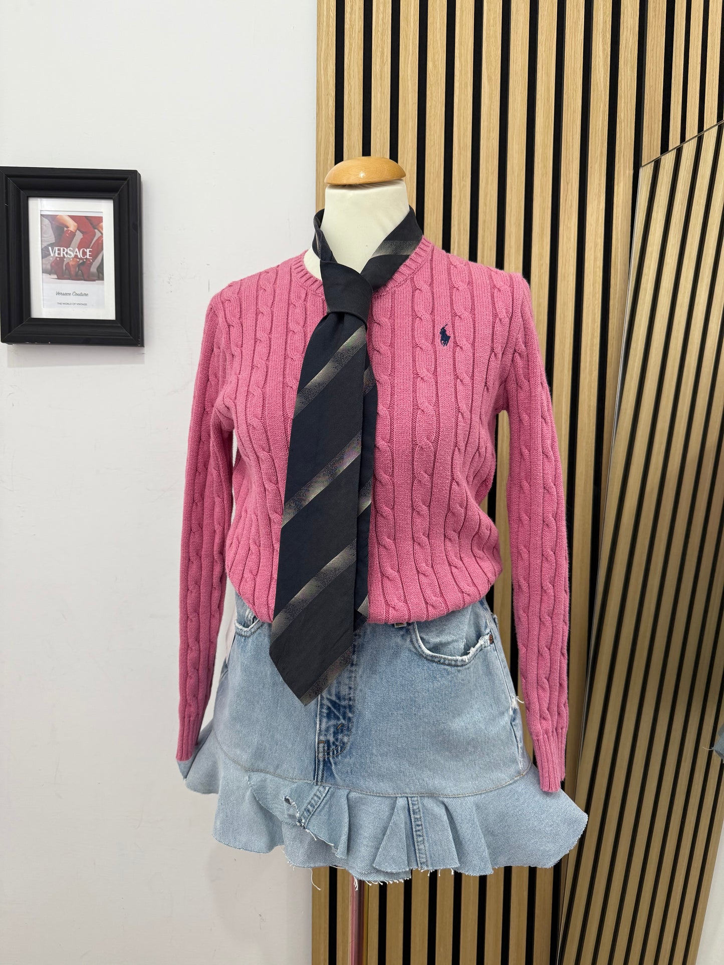Maglioncino Ralph Lauren a treccia