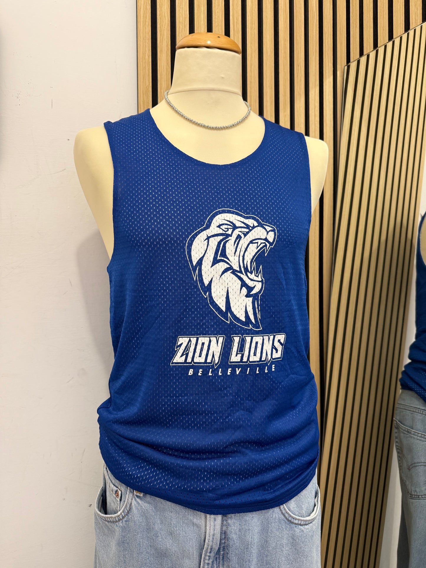 Canotta Zion Lions Belleville Vintage