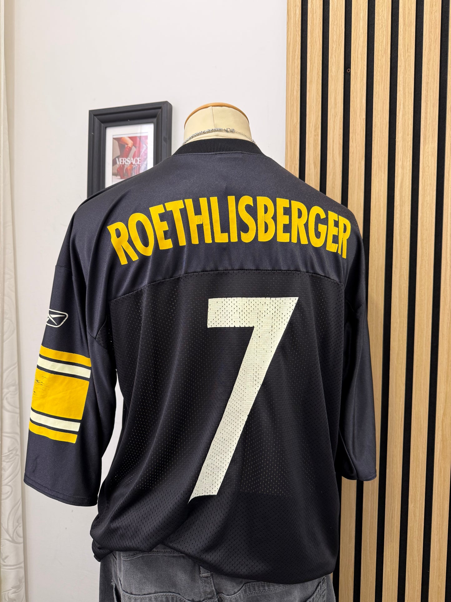 Maglia NFL Pittsburgh Steelers #7 Roethlisberger - Reebok Authentic