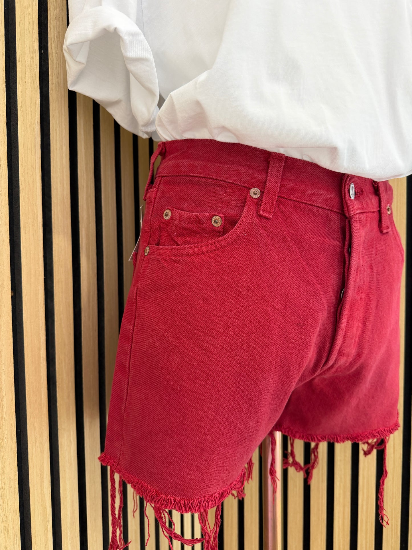 Shorts in Denim Levi's 501 Custom tg. 40 ita