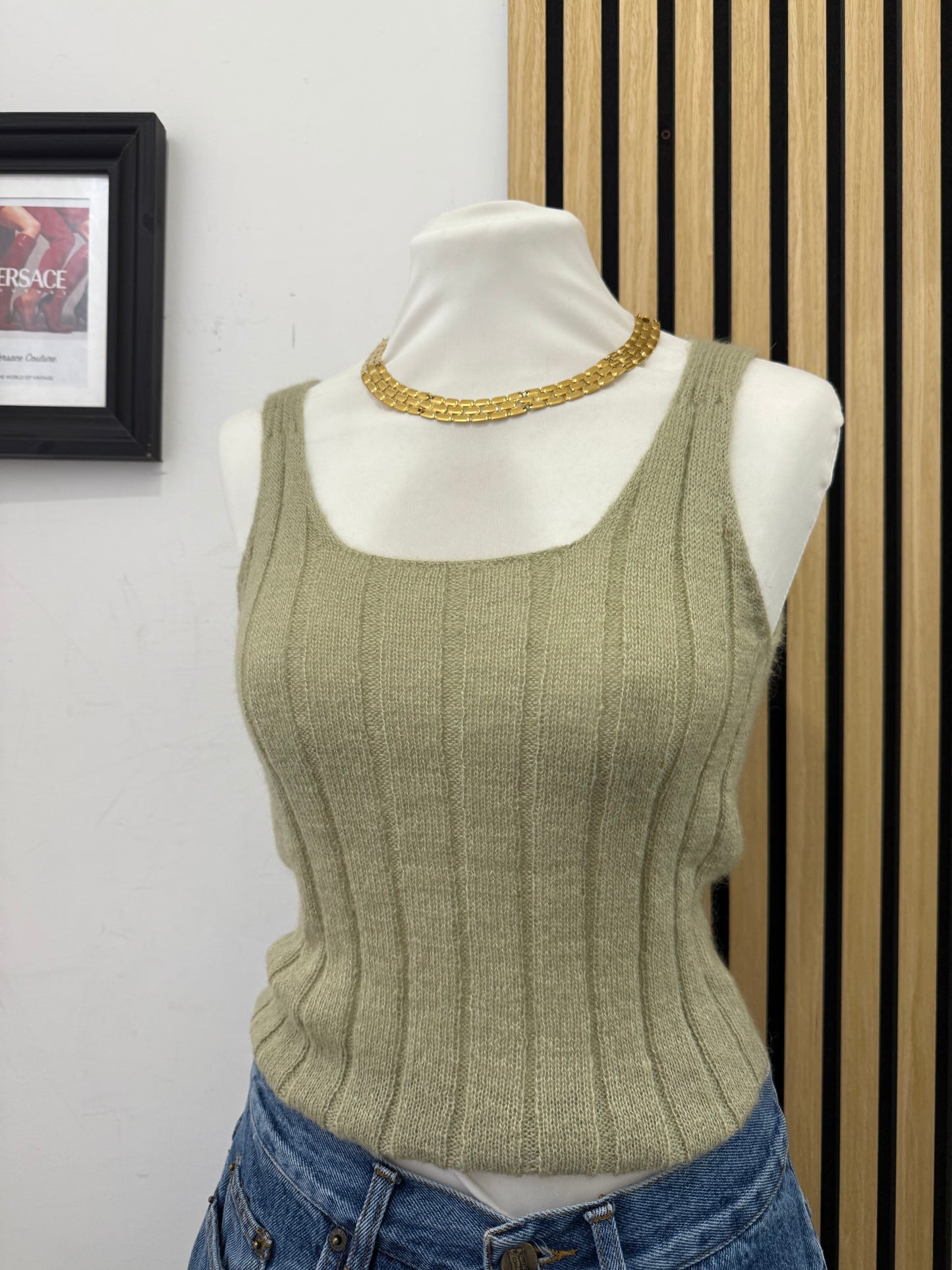 Top vintage nuovo con cartellino