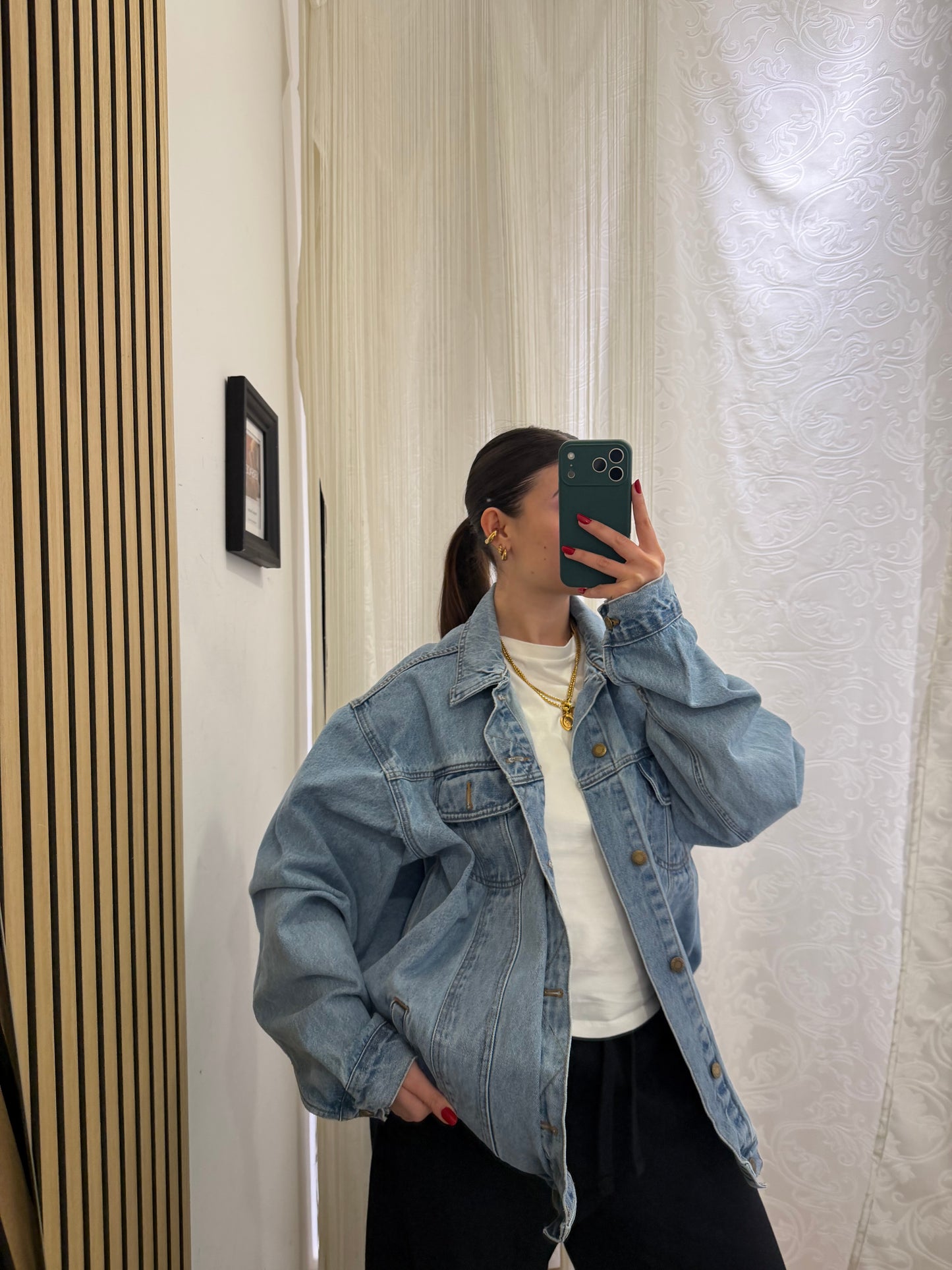 Wrangler Rugged Wear Denim Jacket – Light Wash Unisex Oversize