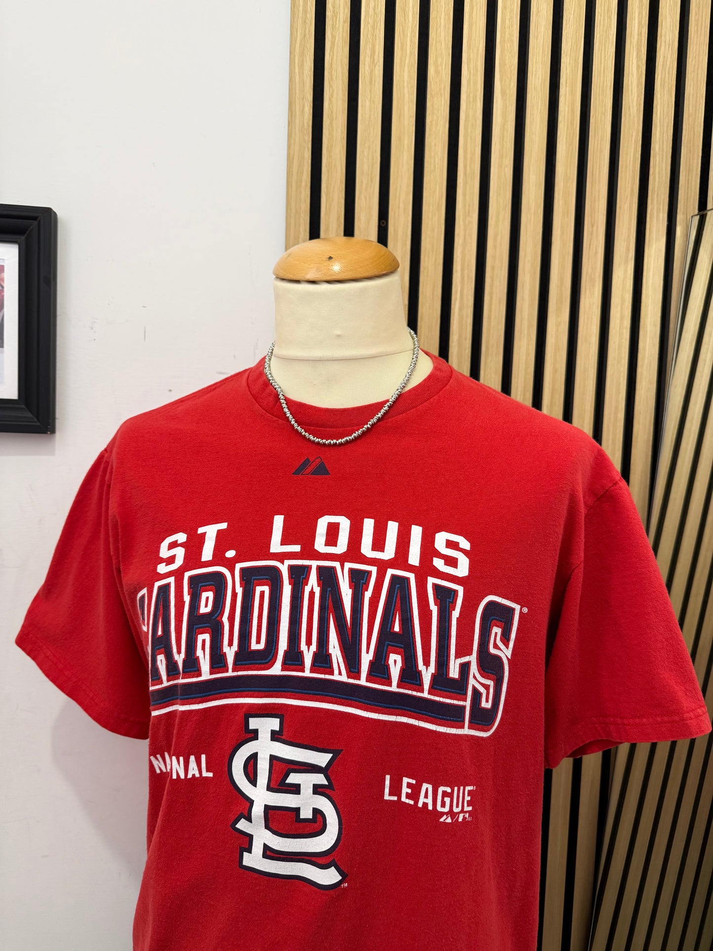 T-shirt vintage St. Louis Cardinals Majestic Athletic