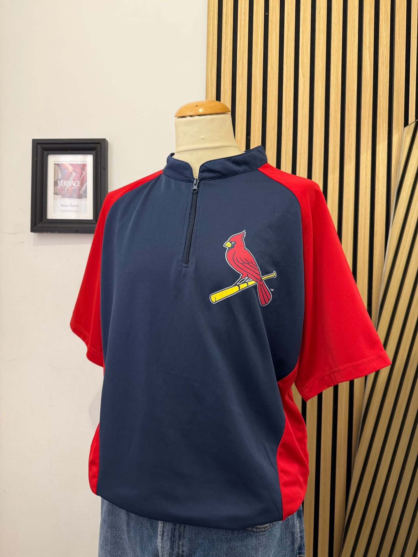Maglia Tecnica MLB St. Louis Cardinals - Cage Jacket