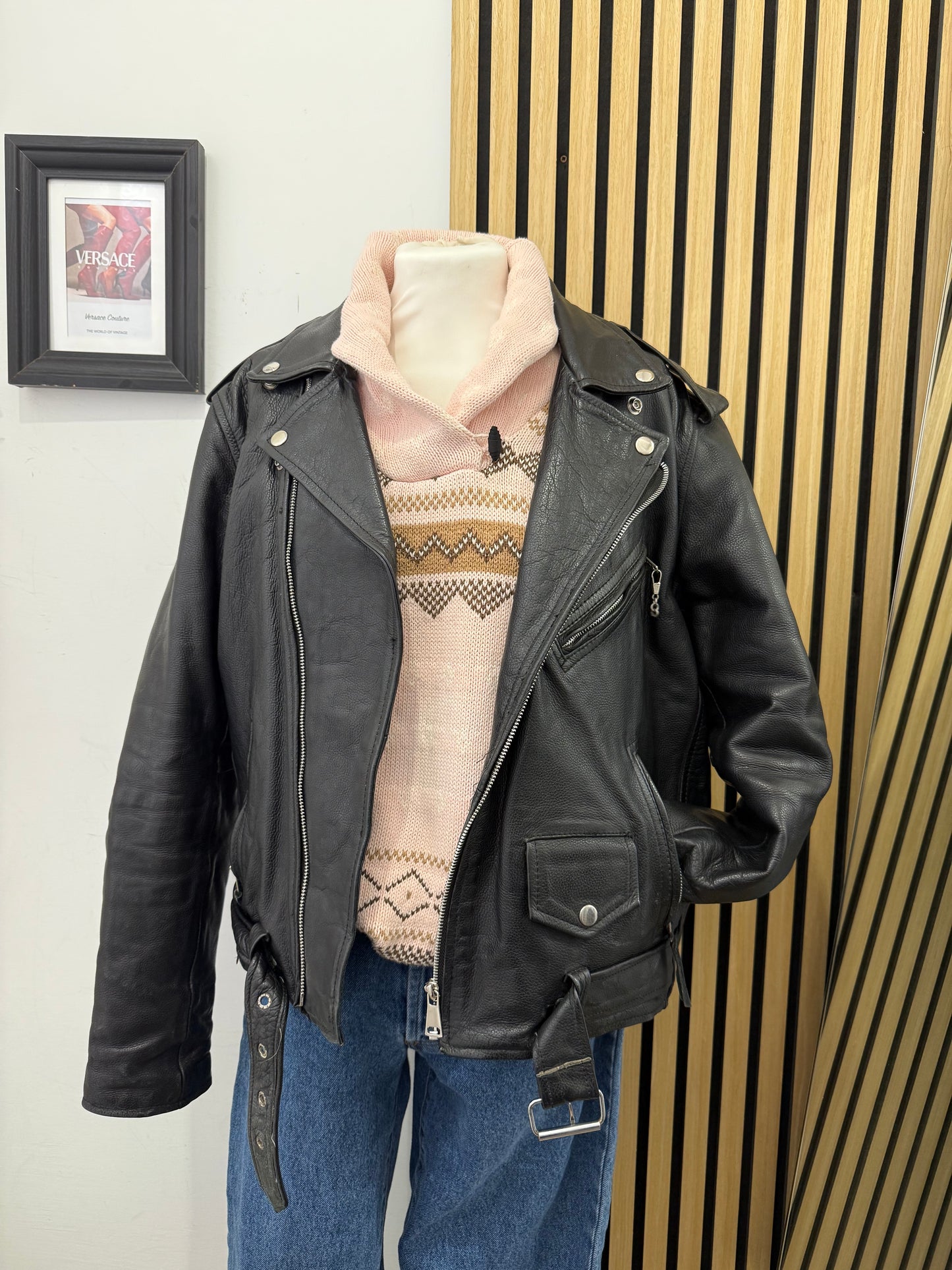 Chiodo in vera pelle