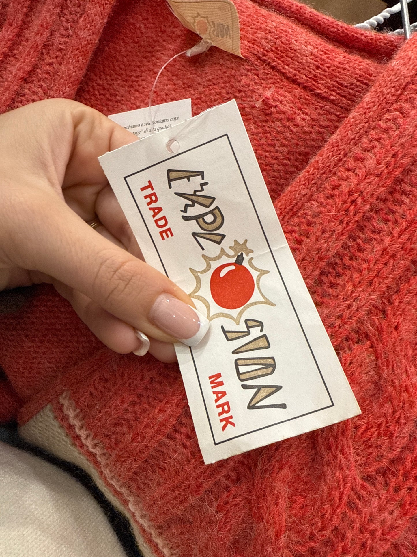 Cardigan smanicato Vintage