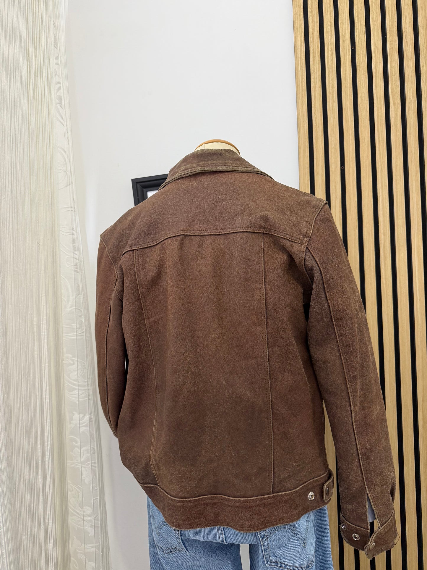 Giacca in Vera Pelle unisex Trapuntata