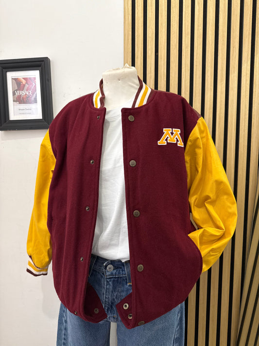 Giacca Varsity Vintage Minnesota Golden Gophers by Steve & Barry's