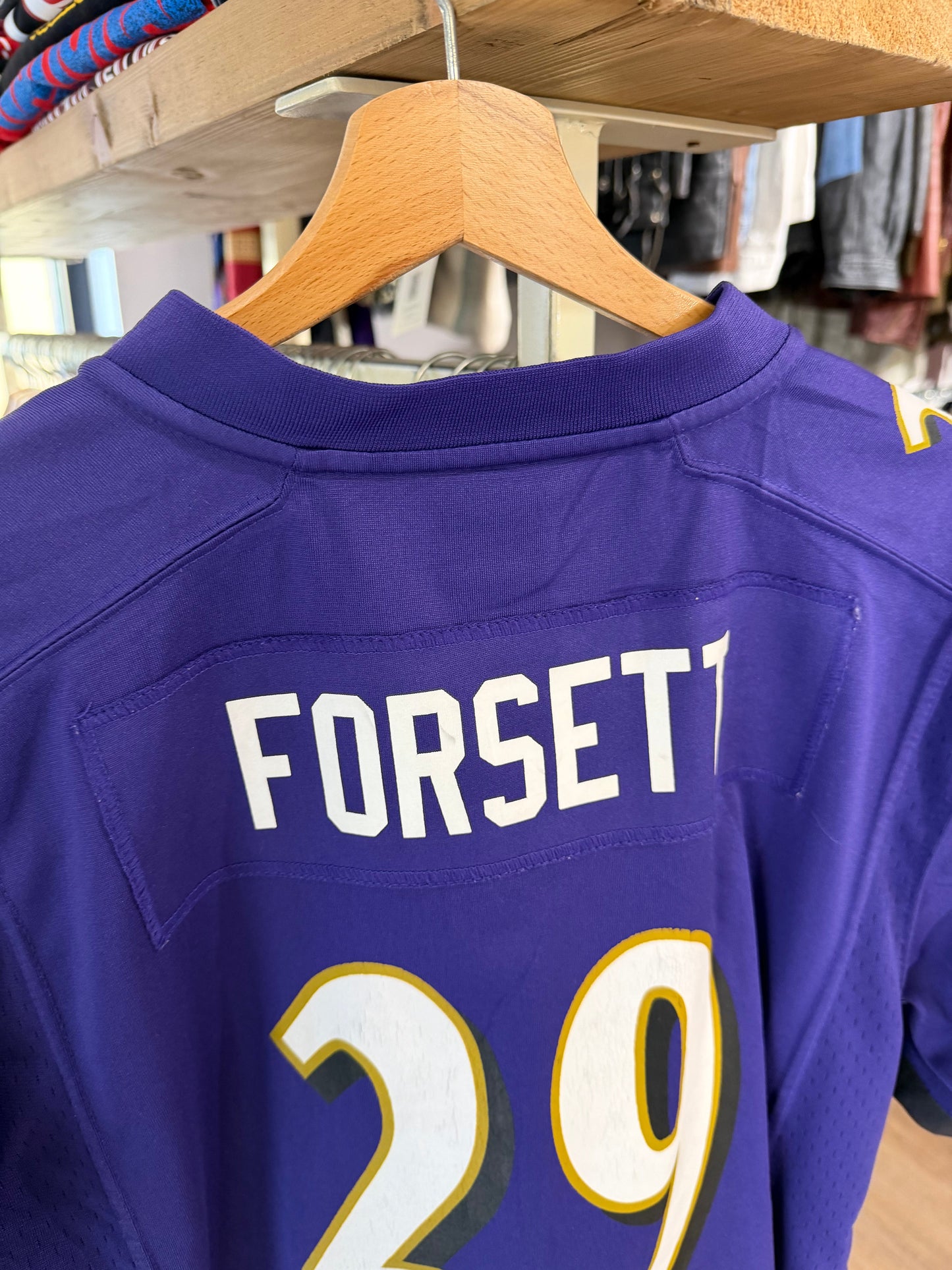 Jersey NFL Baltimore Ravens #29 Forsett Nike On Field XL da ragazzo