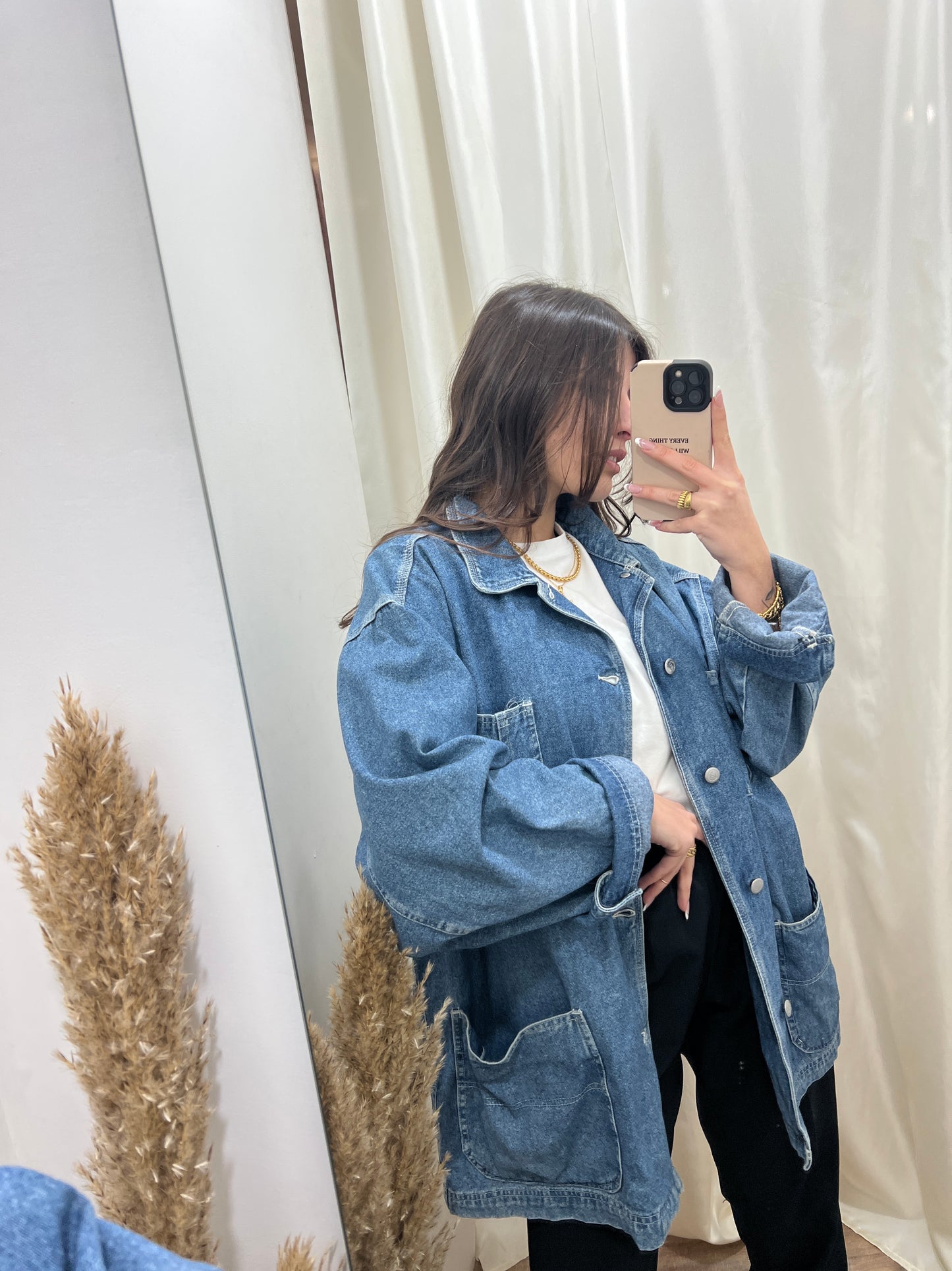 Giacca di jeans Oversize