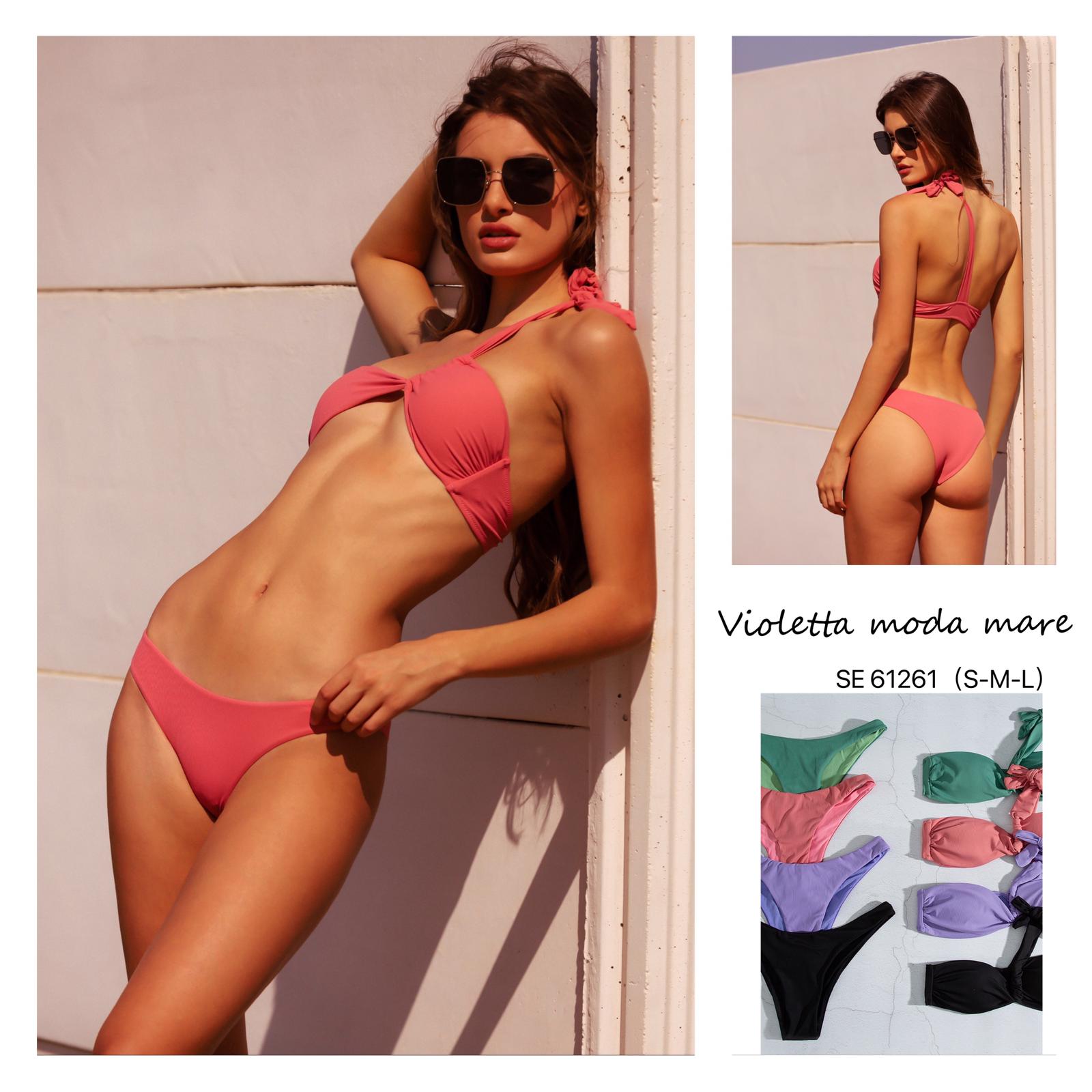 Bikini fascia a costine