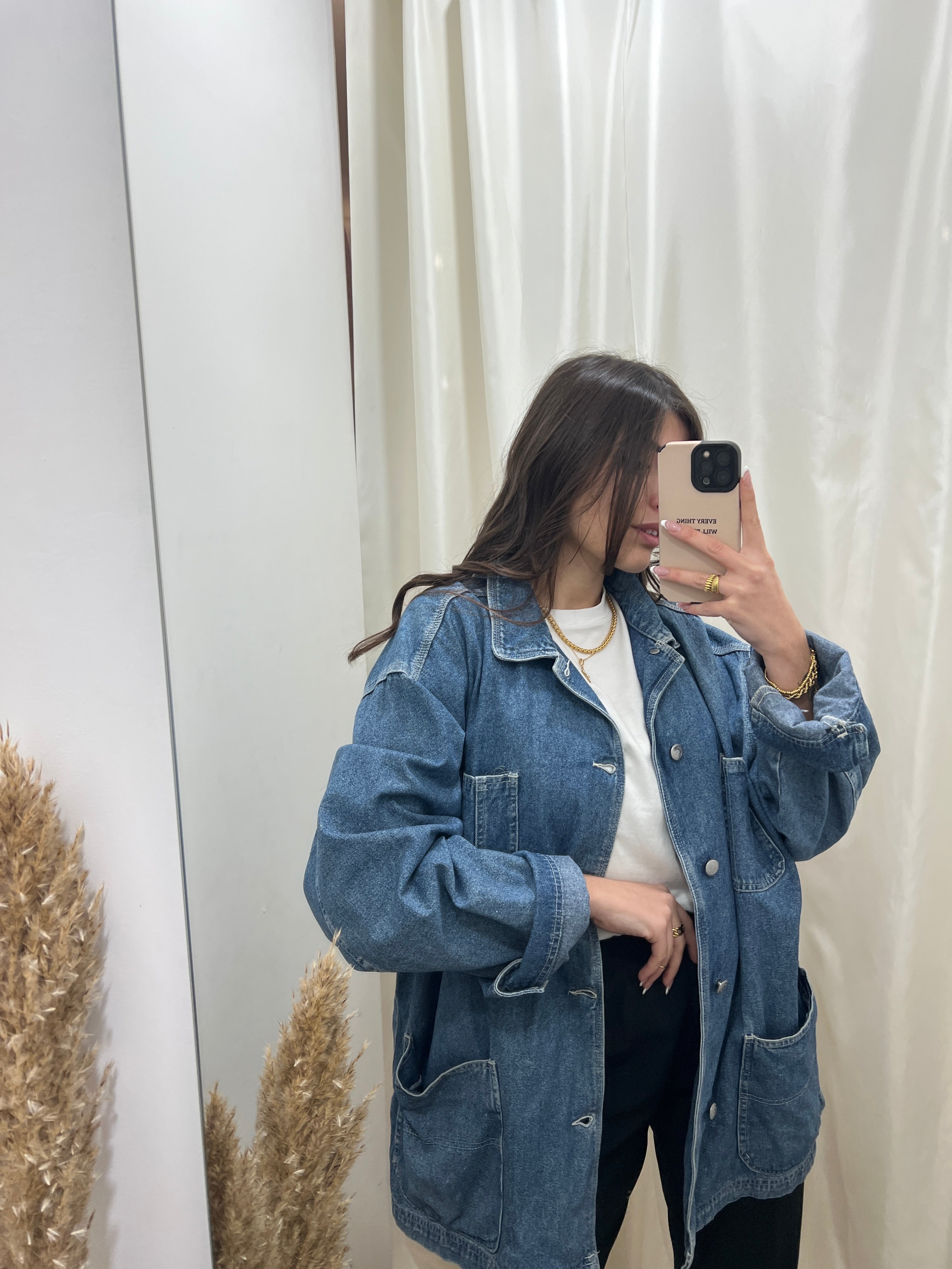 Giacca di jeans Oversize