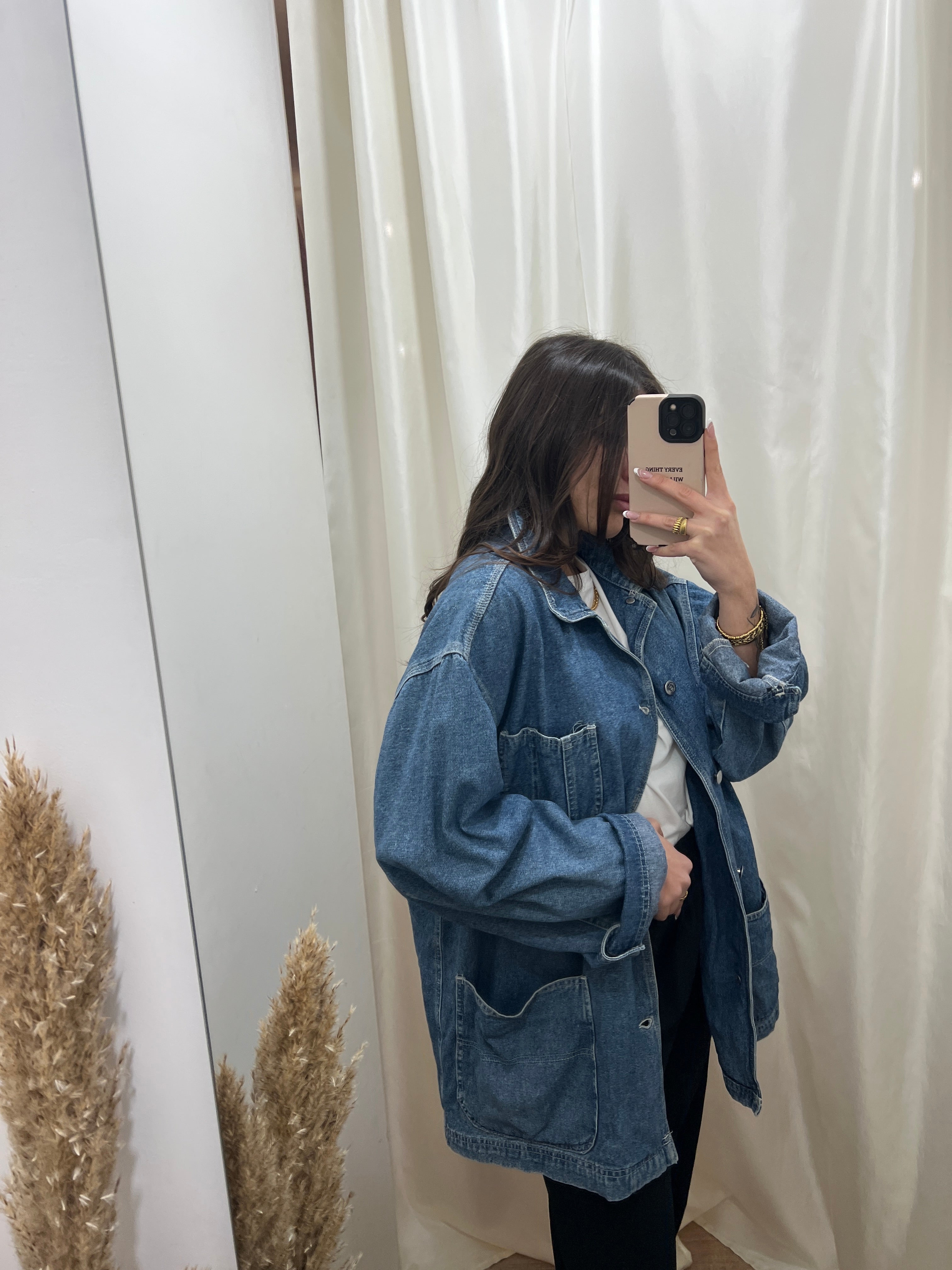 Giacca di jeans Oversize