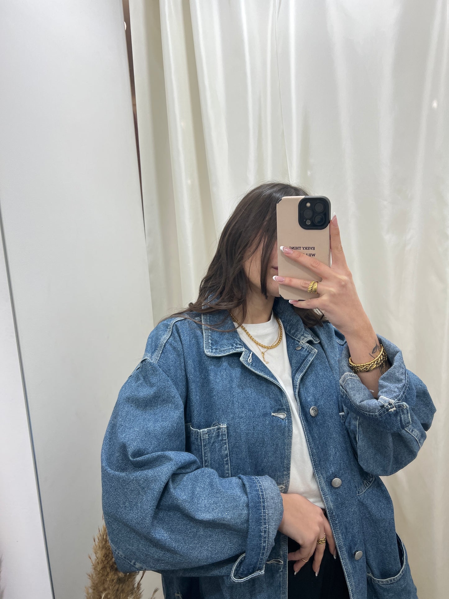Giacca di jeans Oversize