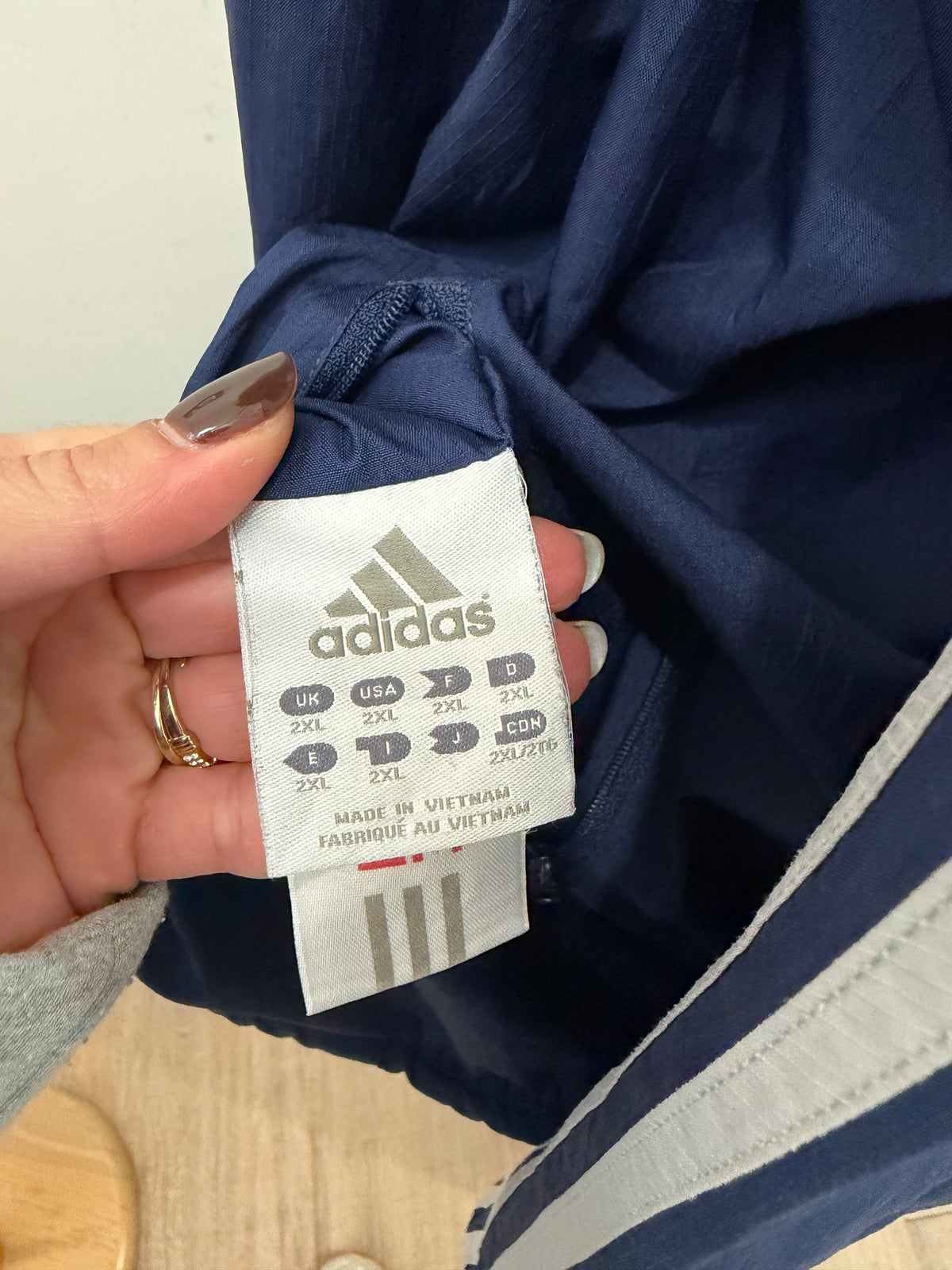 Giubbotto Reversibile / Double-Face Adidas Vintage