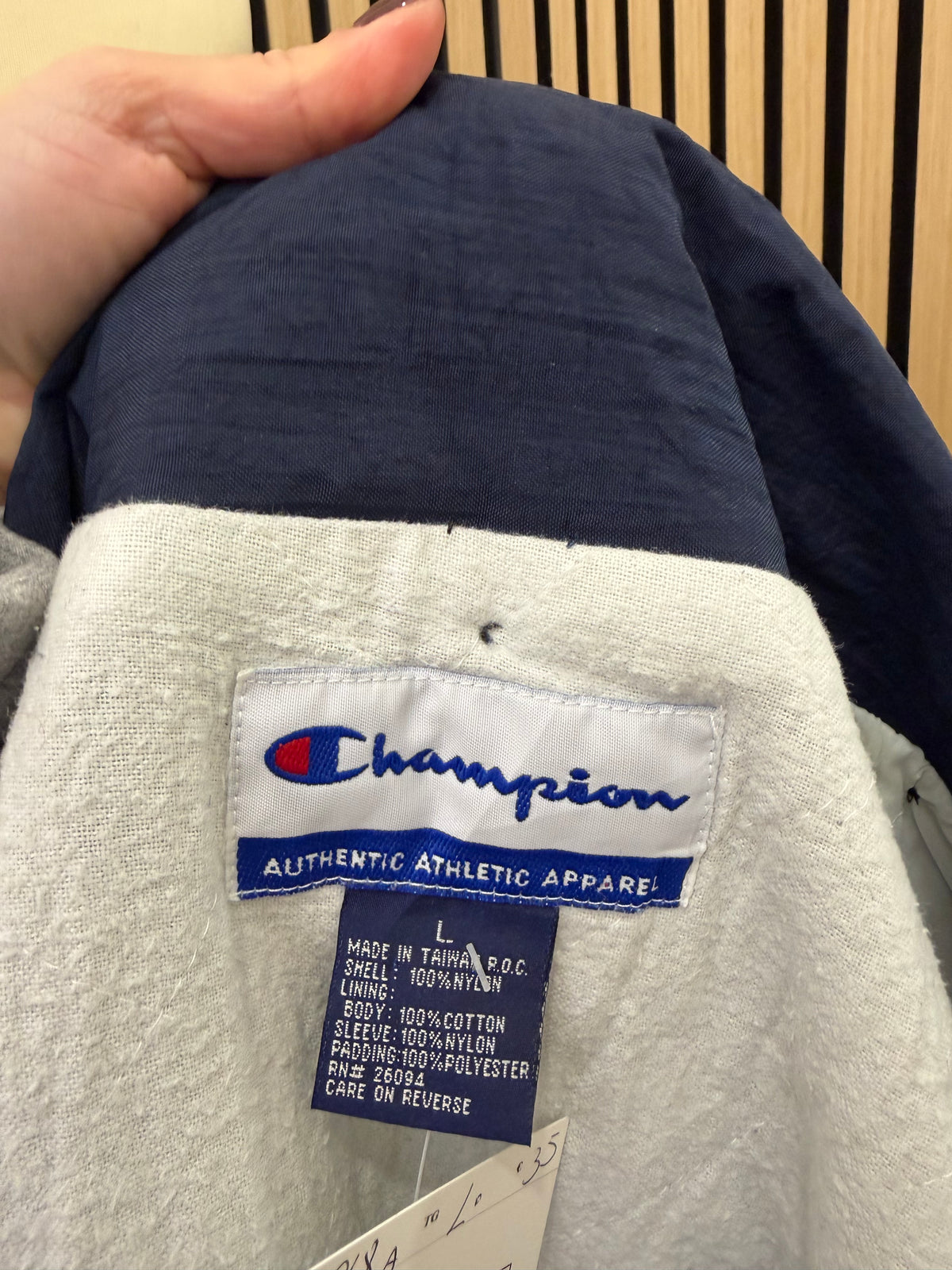 Giacca / Windbreaker Vintage Champion